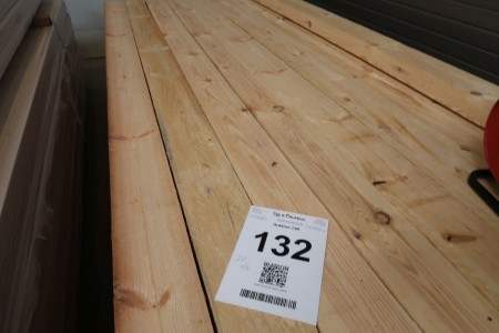 20 pcs. timber 65x128 mm. Length 300 cm