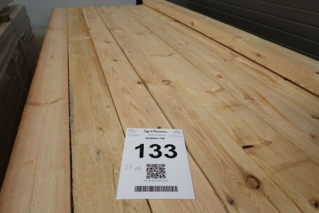 25 pcs. timber 65x128 mm. Length 300 cm