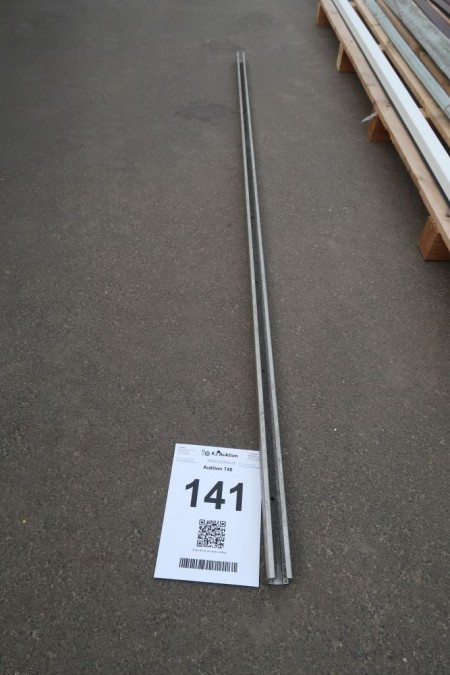 Gate rail, length 200 cm
