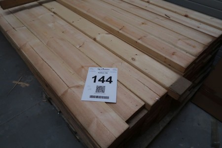 10 stk. ru brædder 33x125 mm. Længde 480 cm