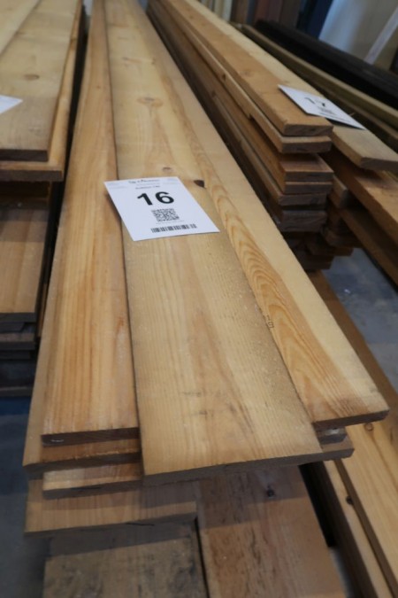 121.2 meters boards, 20x175 mm, length: 19/450, 7/510 cm
