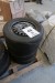 4 stk. stålfælge med dæk, passer på WV up, 175/65R14, hulmål 4x100 mm, ubrugte