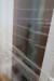 Holzfenster, dunkles Holz / Weiß, 90x238 cm, Rahmenbreite 11,5 cm. Mit nicht zum Löschen. Modell Foto