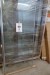 Door to shower, total dimensions approx. W85xH185 cm. Handles missing