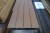 2 stk. komposit terrassebrædder, brun, 25x135 mm, længde 360 cm