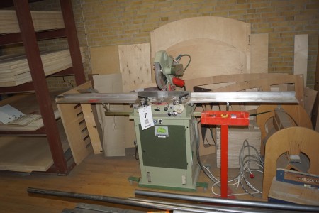 Cape / miter saw. Manufacturer: OMGA Model: T50 / 350.