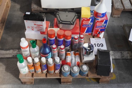 Lot Care products, Filters etc. for scooter and motorcycle.