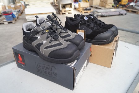 2 pcs. safety shoes manufacturer: Portwest and Mascot