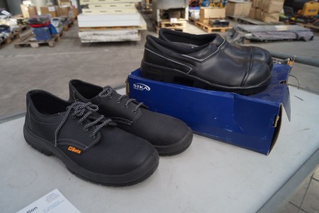 2 pcs. safety shoe manufacturer: Beta and Sika