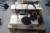 3 pieces. sewing machines with pedal