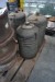 3 canisters + old liquor barrel