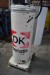 Ok gasoline stand with tank