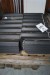 Lot of black roofing sheets