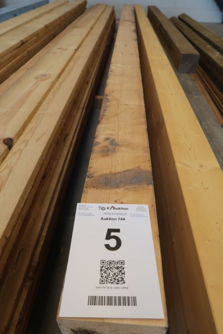 Laminated timber beam, 16x30 cm, length 450 cm