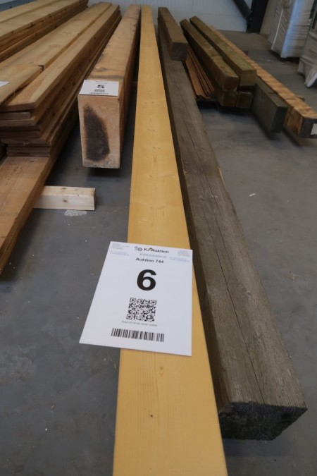 Laminated timber beam, 11.5x30 cm, length 600 cm
