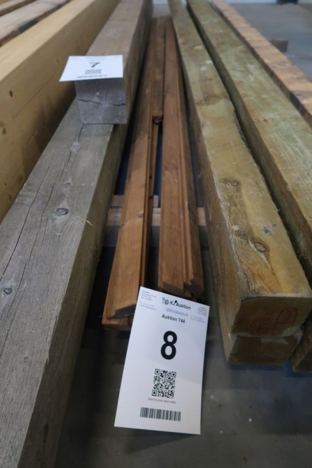16,5 Meter Verkleidungsplatten, Dicke 21 mm, Deckelbreite 55 mm, Länge 300 cm