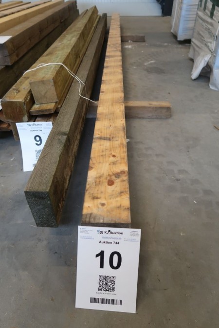 Limtræsbjælke, 11,5x11,5 cm, længde 400 cm