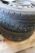 2 pcs. steel rims with tires, 205 / 55R16, hole dimensions 5x108 mm