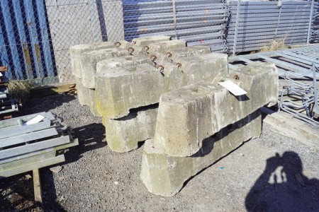 Lot of concrete blocks