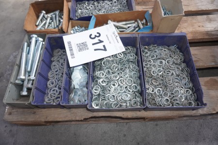 Lot of Bolts and O-rings.