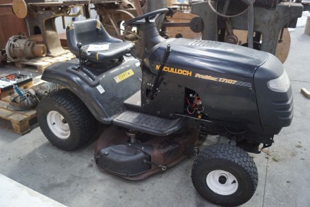 Garden tractor Manufacturer Mcculloch Model Promac 17107 DEFECT