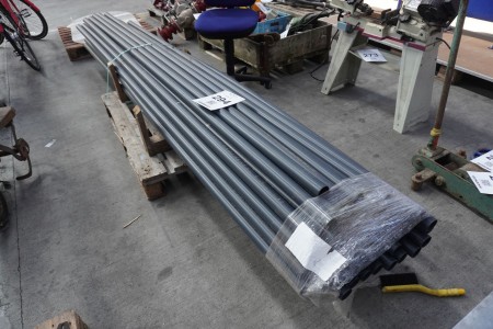 Lot of PVC line pipes