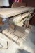 3 Stück Antike Tischlermaschinen mit Gürtel Hersteller Junget und Amstrup