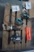 Various power tools + drill stand