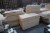 Large lot of troldtex / wooden concrete