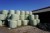 70 pcs round bales of straw and grass in Wrap.
