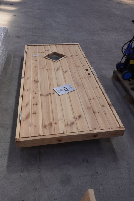 Holztür mit Rahmen, Hersteller: Swedoor