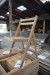 25 wooden folding chairs