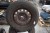 4 stk stålfælge med dæk