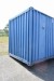 20-Fuß-Container, blau