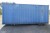 20-Fuß-Container, blau