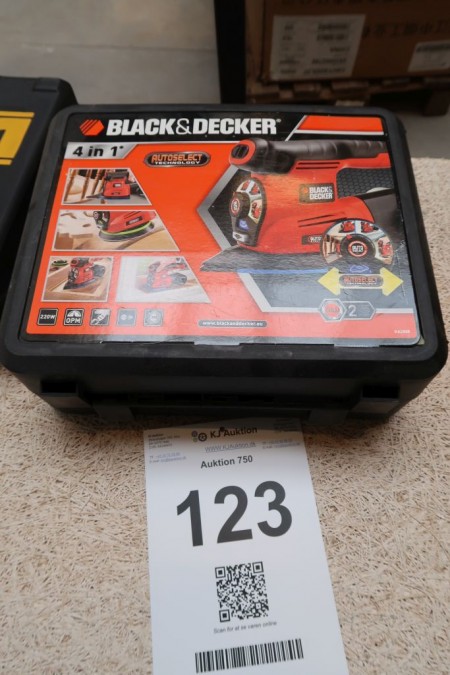 Multisliber Black & Decker Ka280K, 230V, 220W, demo model