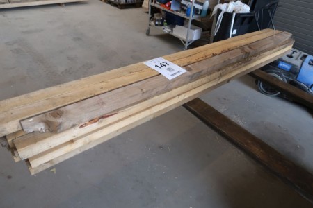 36 meters of timber, 48x73 mm, length 240 cm