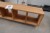 Solid wood furniture on legs with 5 compartments, D33xW180xH49 cm