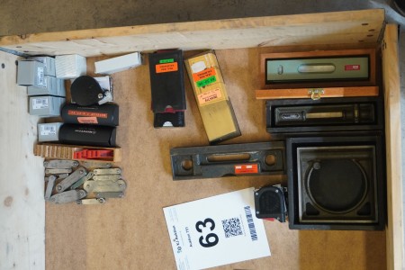 Various measuring equipment.