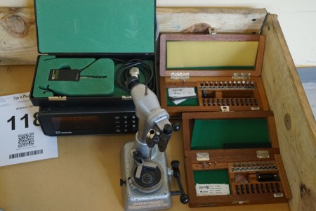 Diatest-Set zur Messung des Innendurchmessers mit dem Heidenhain-Messschlüssel.