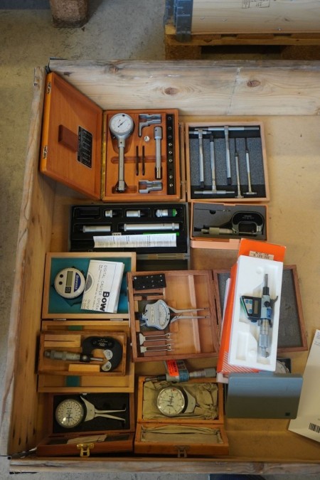 Various measuring equipment.