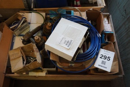 Large lot of abrasives, cup brushes, grinders, hoses, fasteners etc.