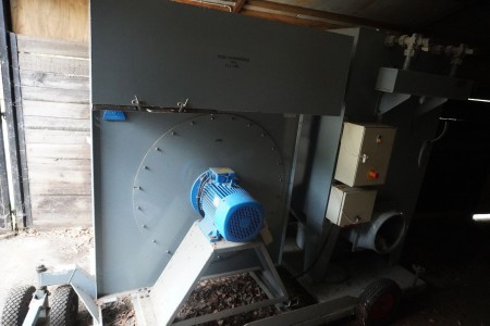 Removable ventilation system, manufacturer: Nordfab, type: Combifab 040-400
