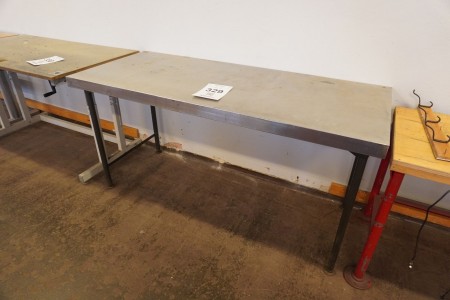 Iron workshop table