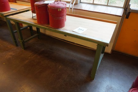 Wooden file bench