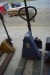Electric pallet truck for spare parts.