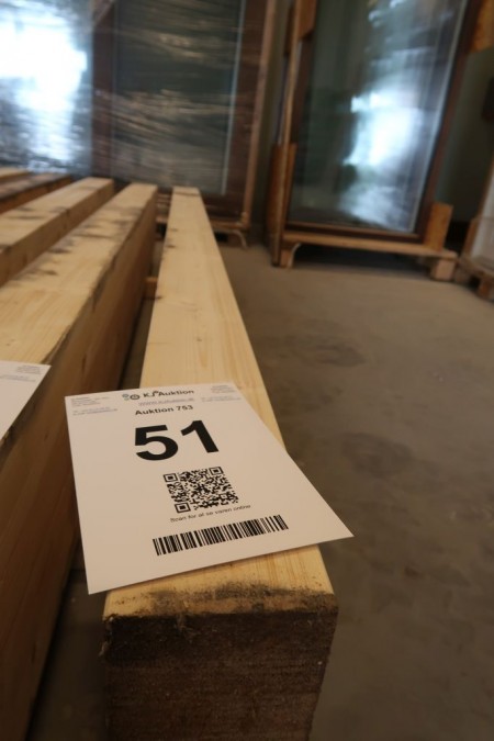 Laminated timber beam, 115x300 mm, length 240 cm