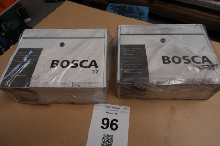 2 stk. postkasser, Bosca32, hvid
