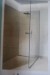 Glass shower wall, Unidrain, 100x210.4 cm