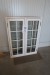 Fenster aus Holz / Aluminium, B93,5 x H123 cm, Rahmenbreite 13 cm, weiß / weiß, mit Rettungsöffnung.
